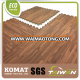 Brown Dual Usage Wooden Printing Textured Toxic-Free EVA Plastic Floor Mat